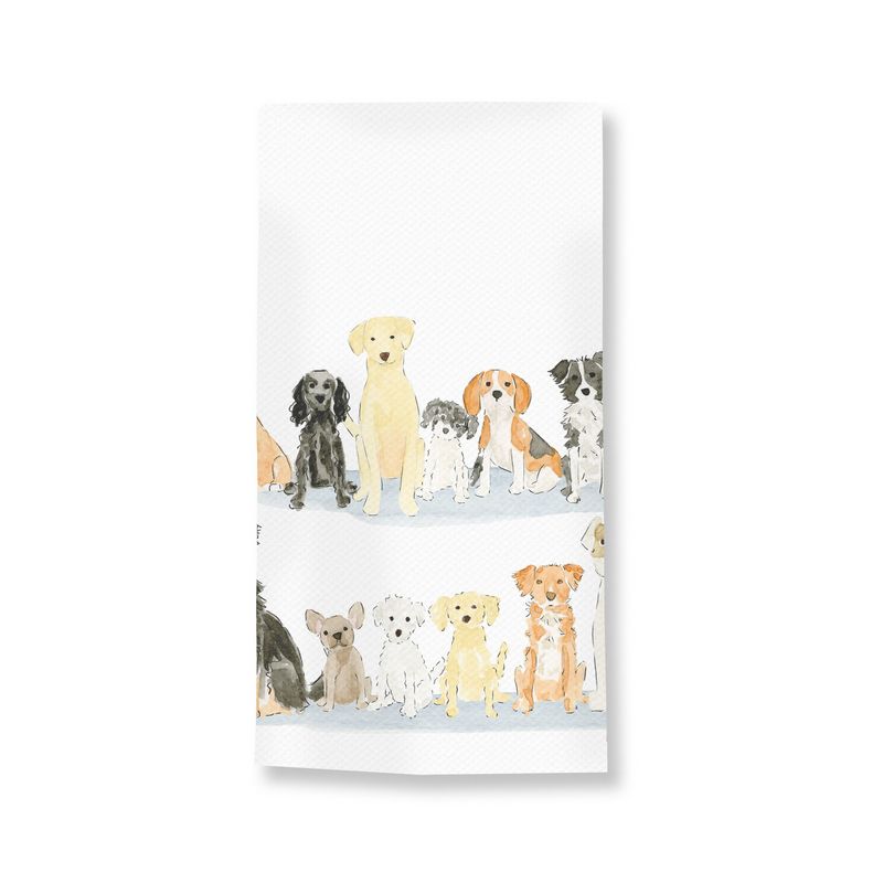 Pup Pack Tea Towel