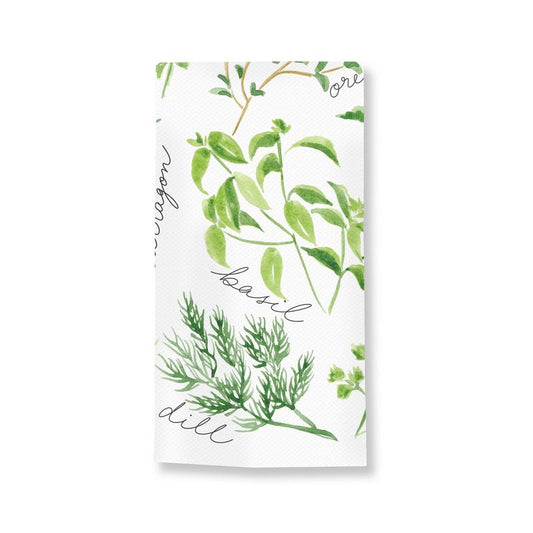 Kitchen Herbs Tea Towel