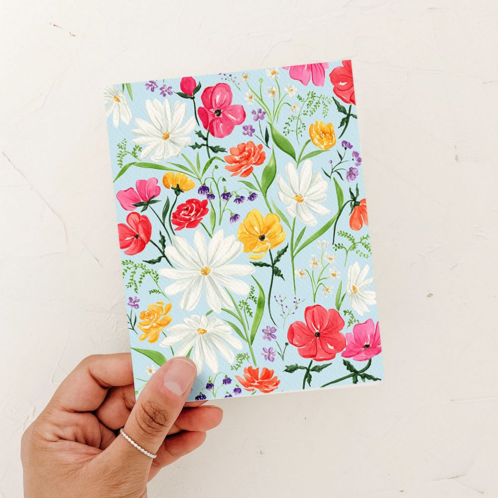 Wildflowers Card