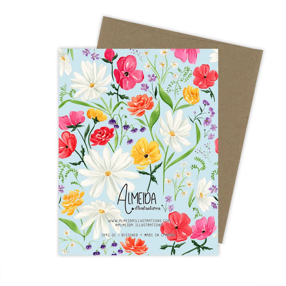 Wildflowers Card