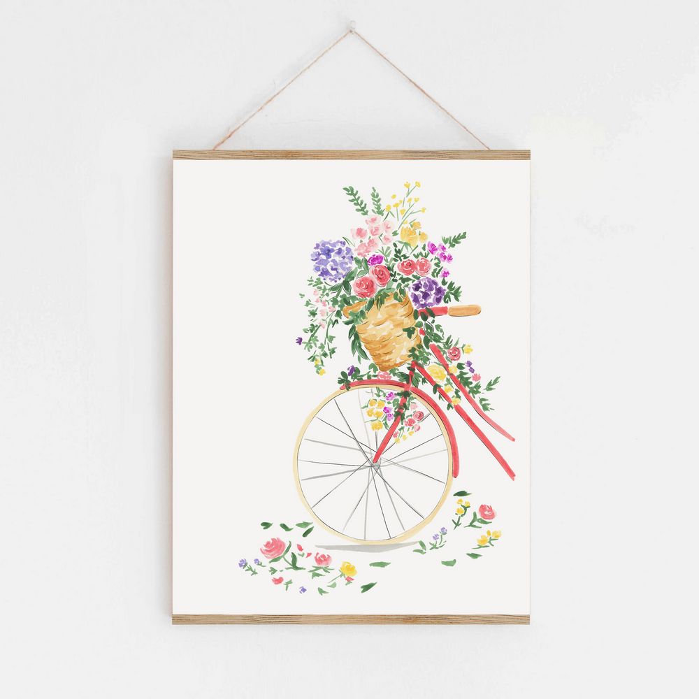 Floral Bicycle