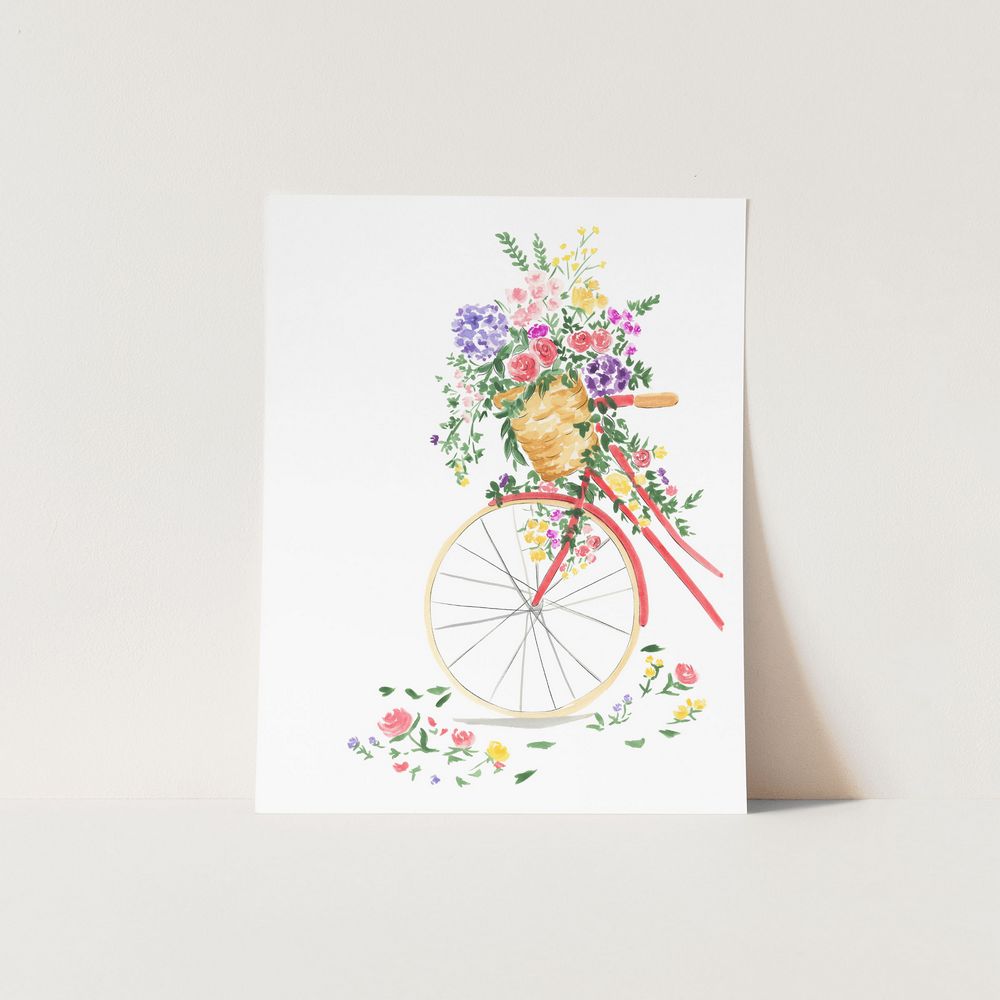 Floral Bicycle