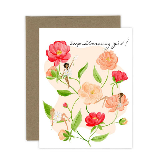 Keep Blooming Girl! Card