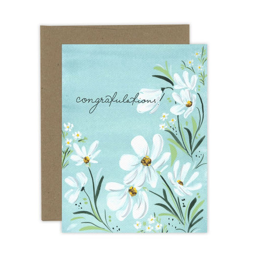 Congratulations Florals Card