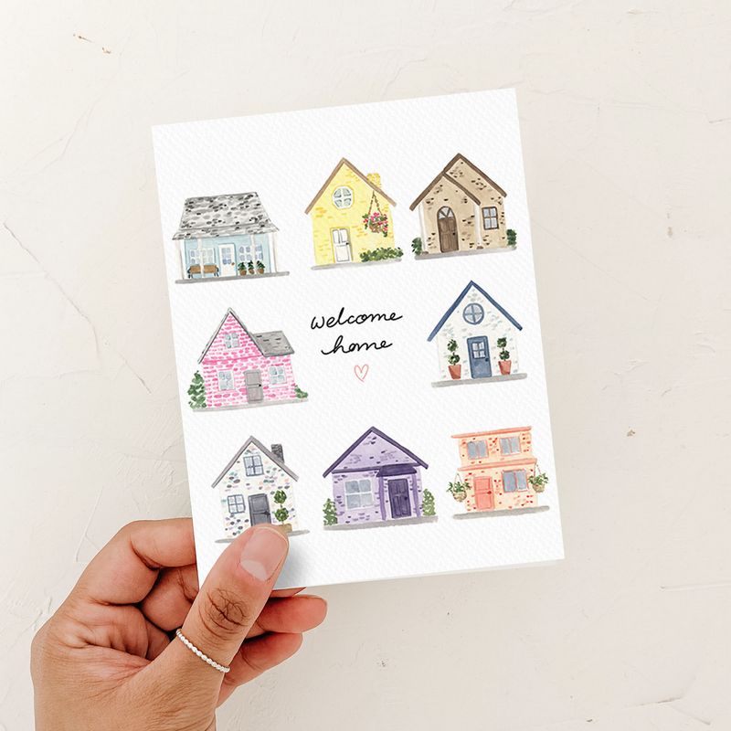 Welcome Home Cottages Card