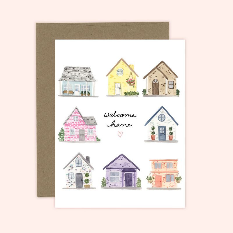 Welcome Home Cottages Card