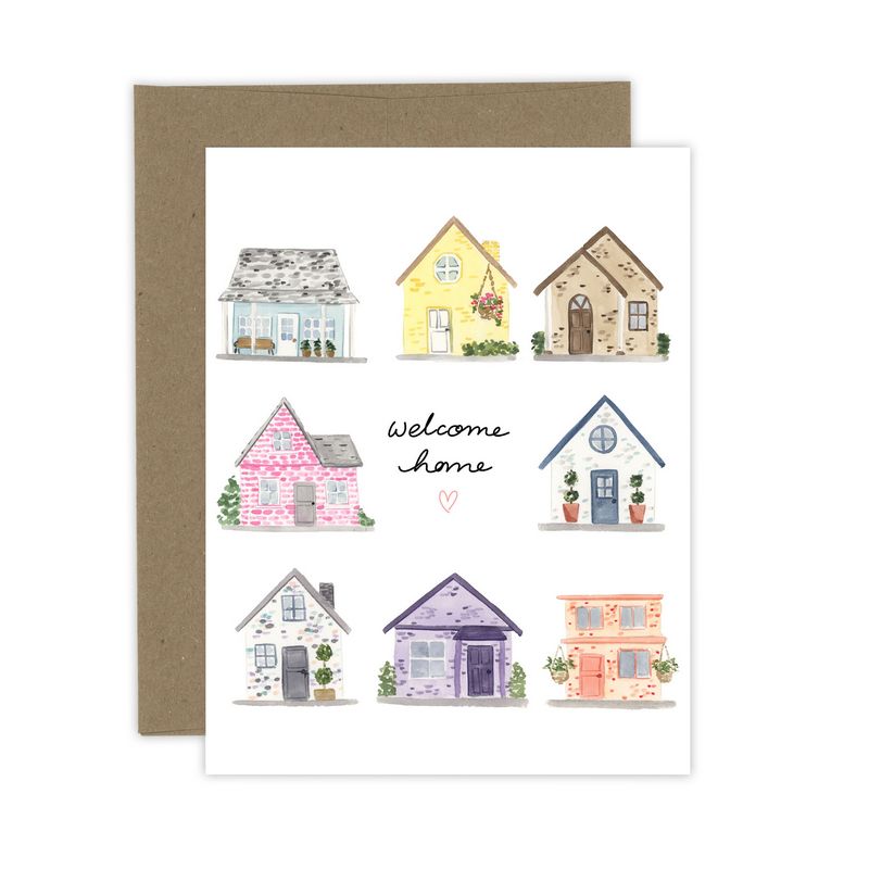 Welcome Home Cottages Card