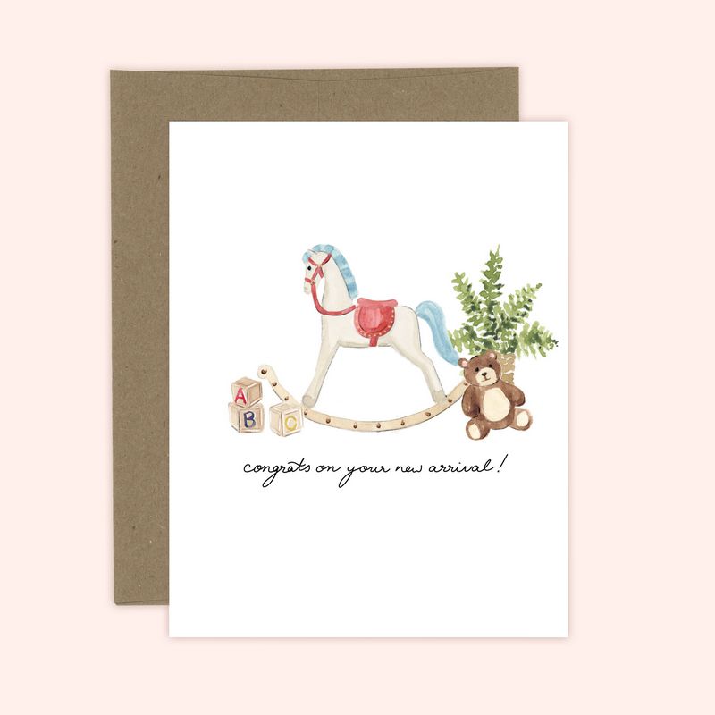 New Arrival Baby Card