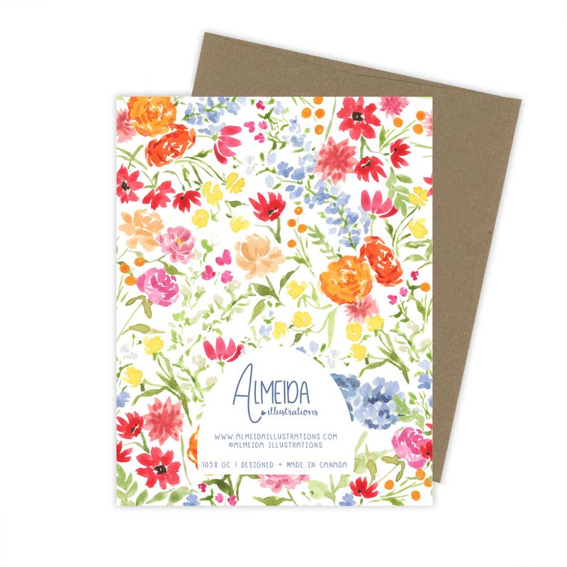 Happy Engagement Floral Card