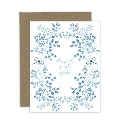 Happily Ever After Floral Card