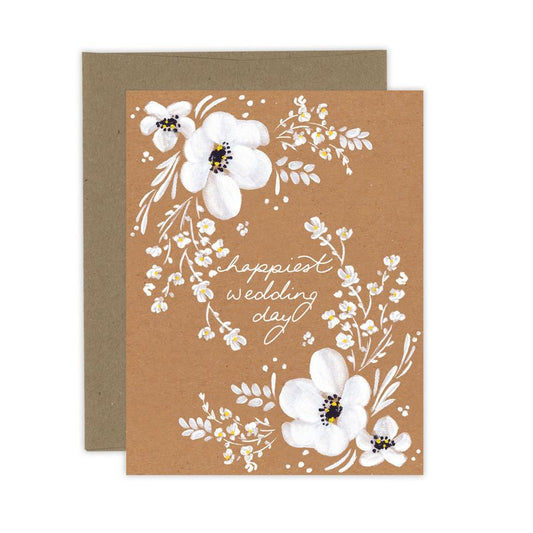 Kraft Happiest Wedding Day Card