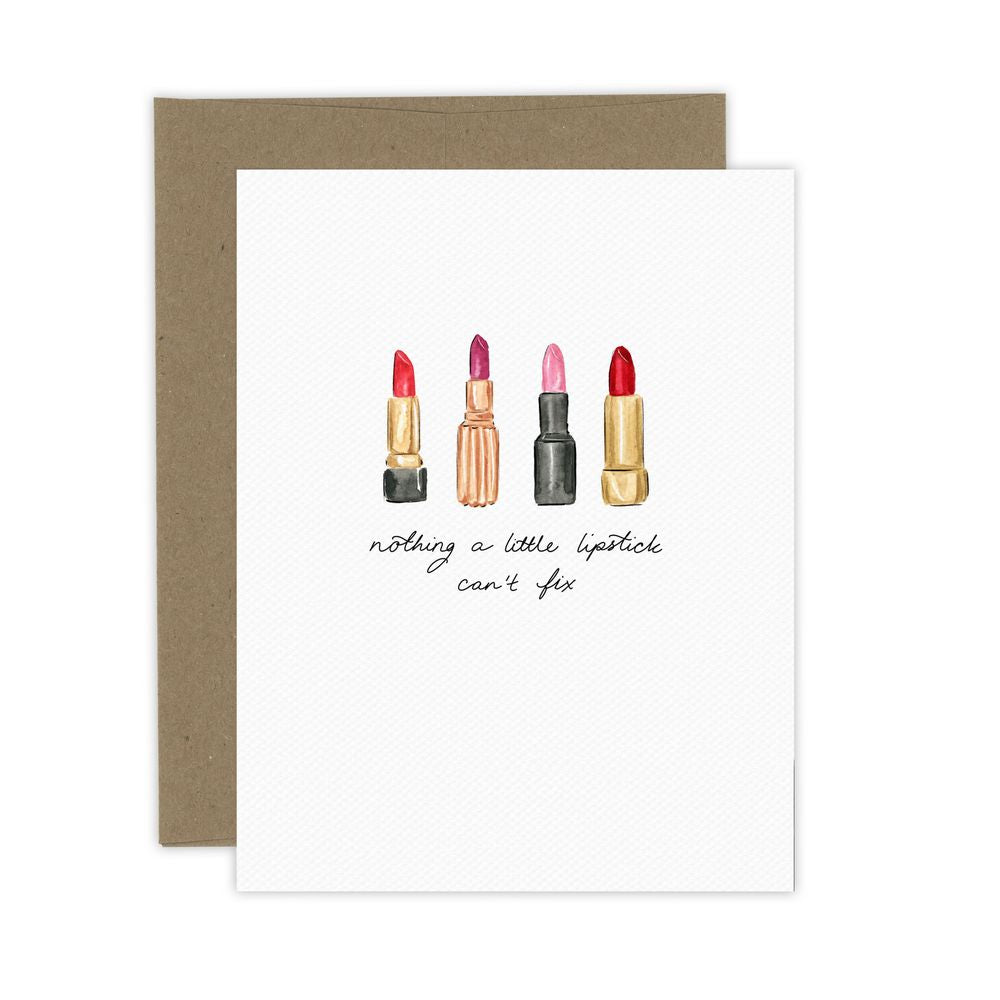 Lipstick Card