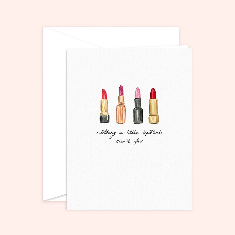 Lipstick Card