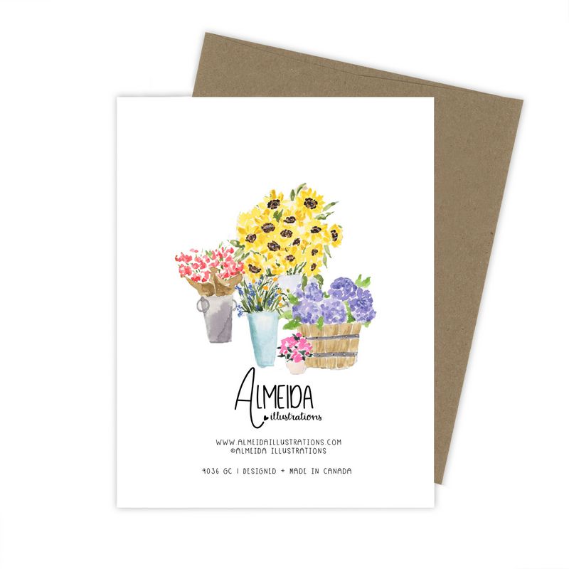 Mother's Day Flower Shop Card