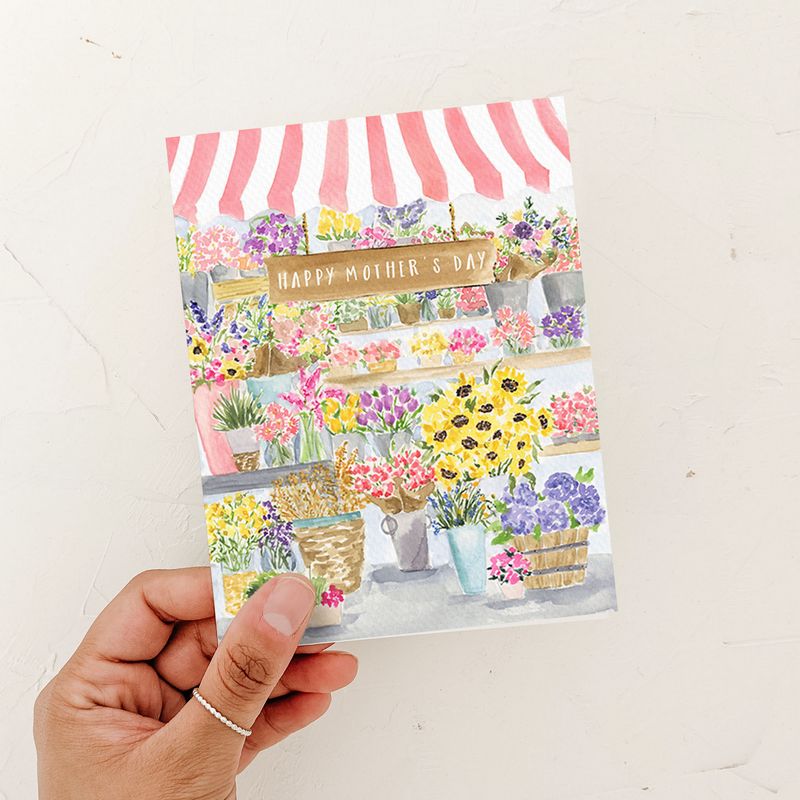 Mother's Day Flower Shop Card