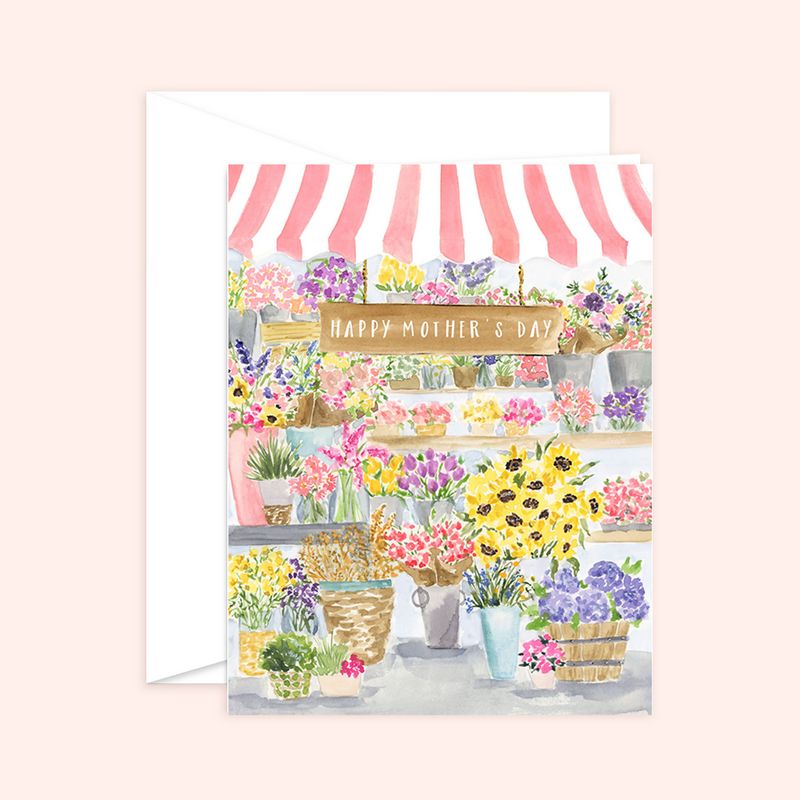 Mother's Day Flower Shop Card