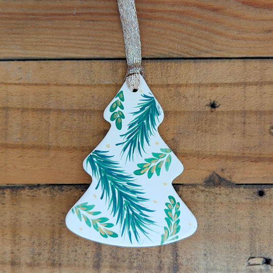 Evergreen Branches Tree Ornament