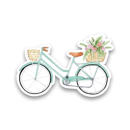 Vinyl Mint Bicycle Sticker