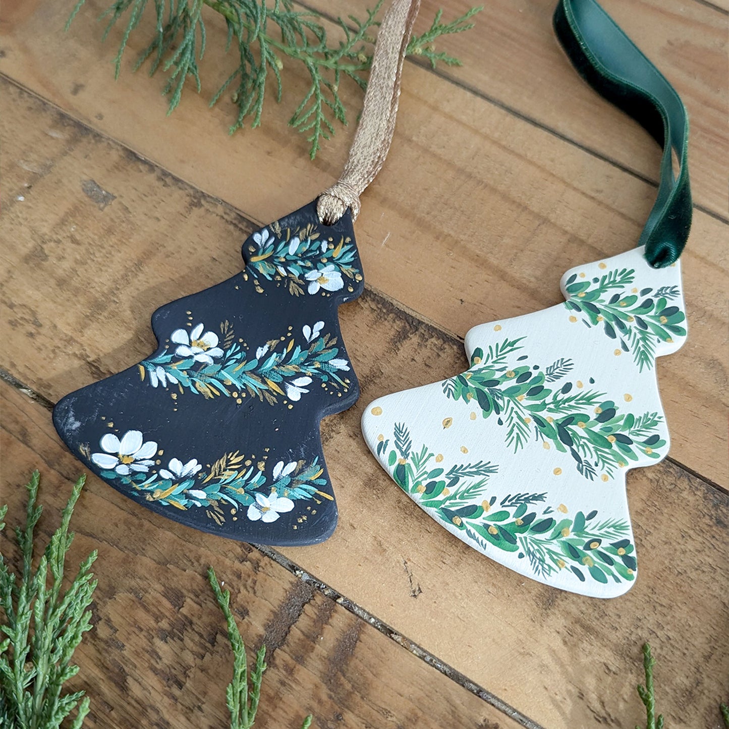 Floral Garland Tree Ornament