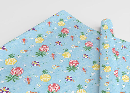 Pool Ladies Gift Wrap