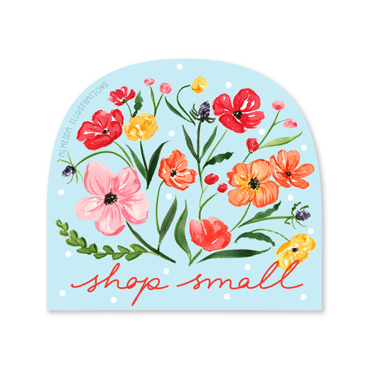 Shop Small Sticker