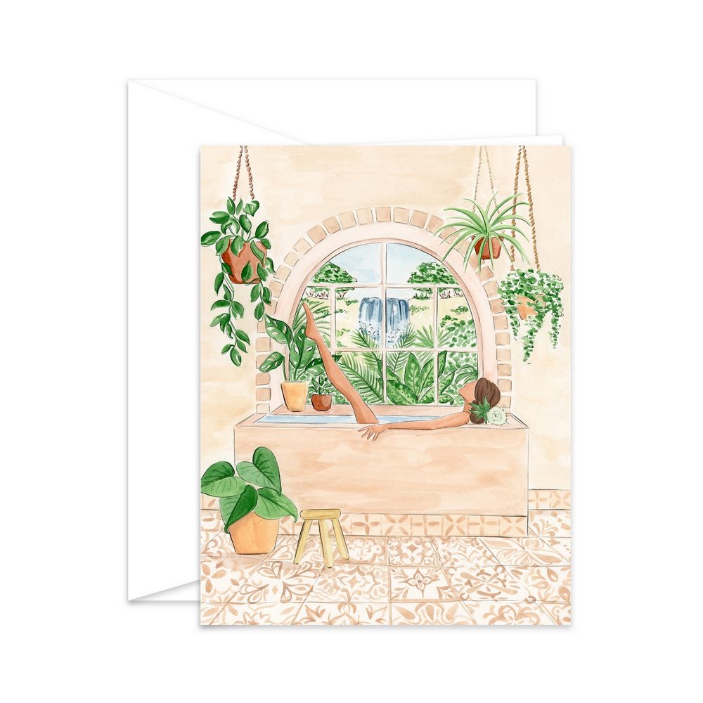 Tropical Spa Card