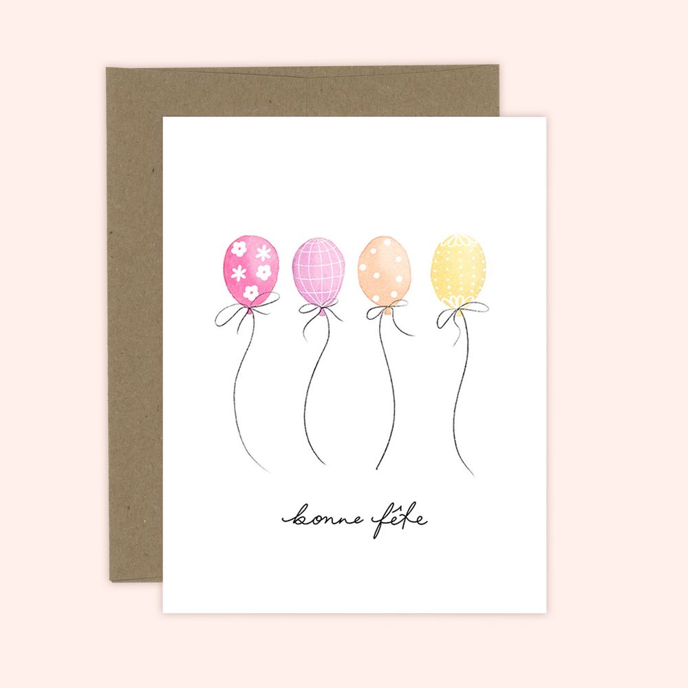 Bonne Fete card | Illustration Art | Almeida Illustrations