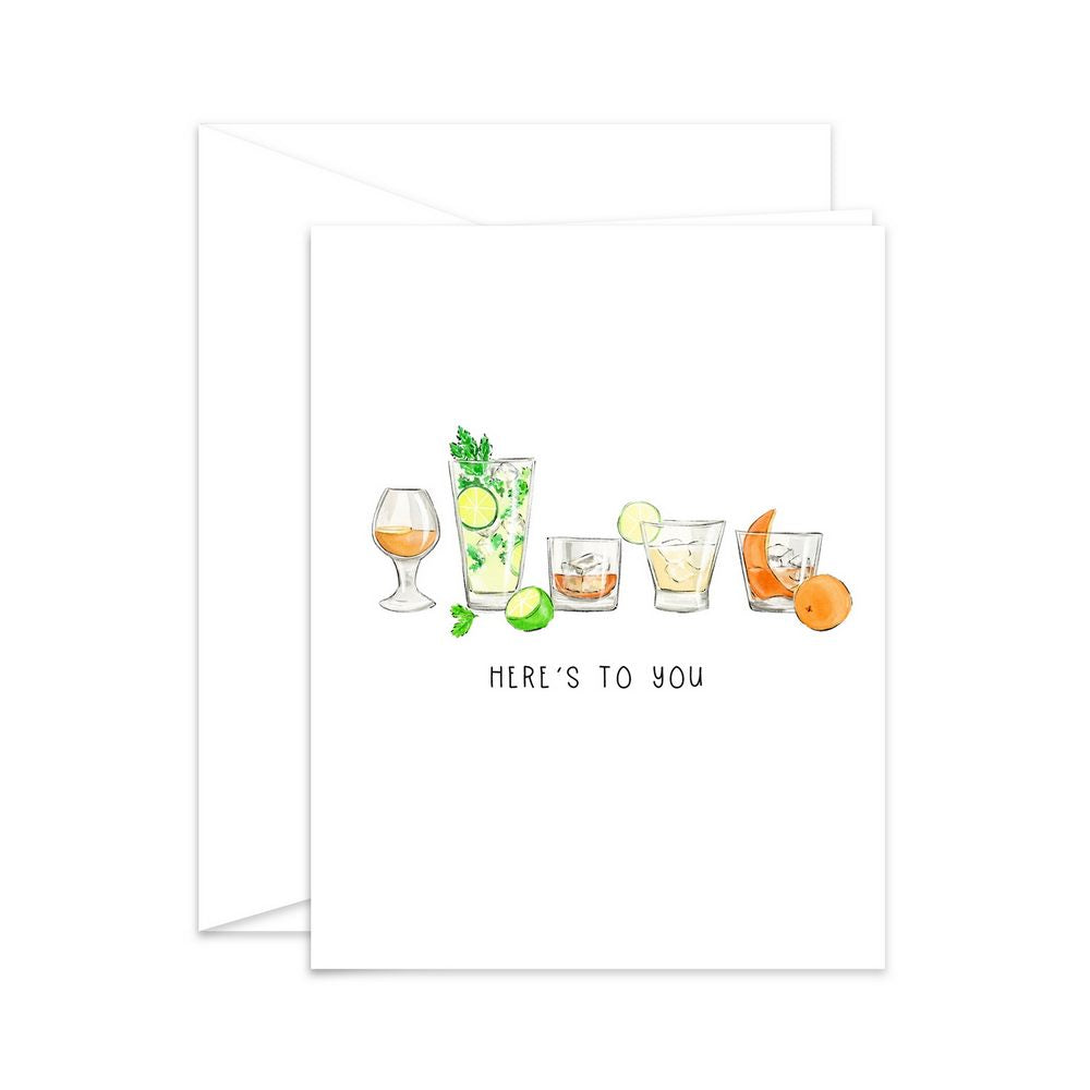 Here's to you! Card