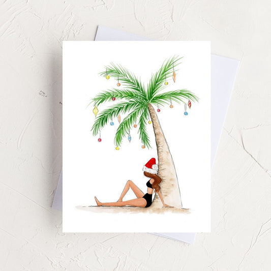 Holidays in the Tropics Greeting Card