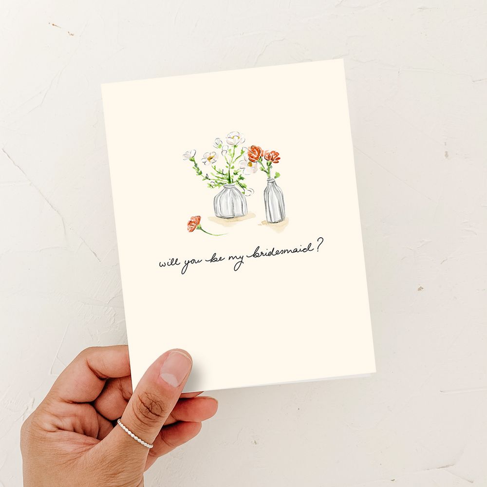 Will you be my Bridesmaid? card