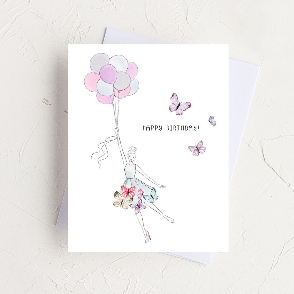 Birthday Butterflies Card