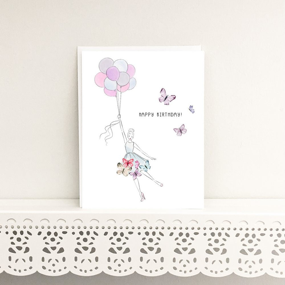 Birthday Butterflies Card