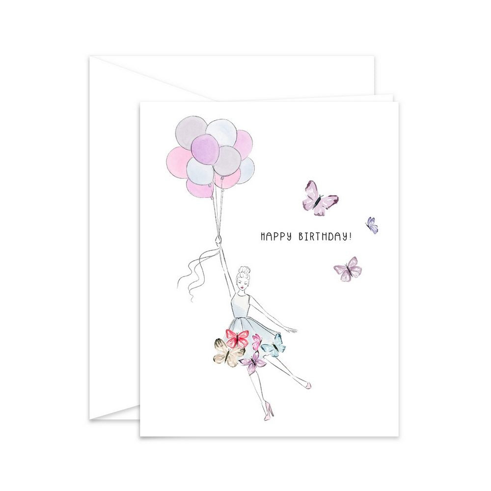 Birthday Butterflies Card