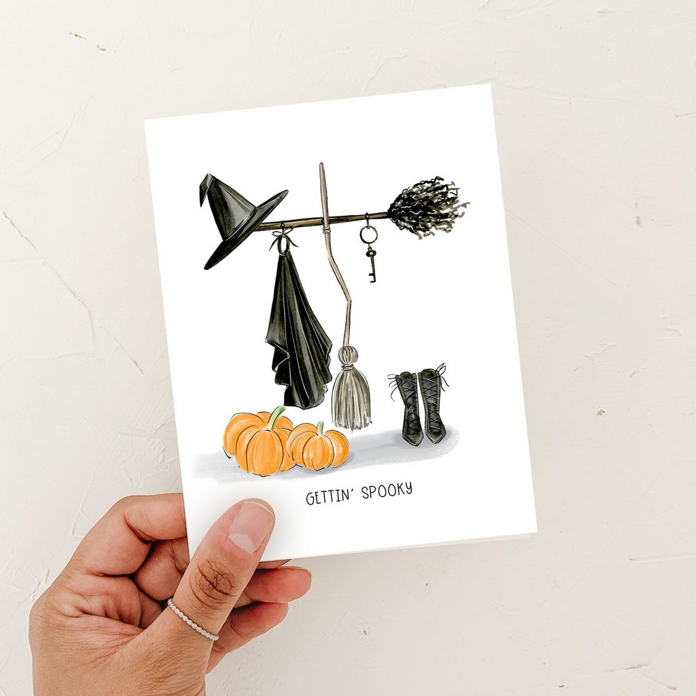 Gettin' Spooky! Card