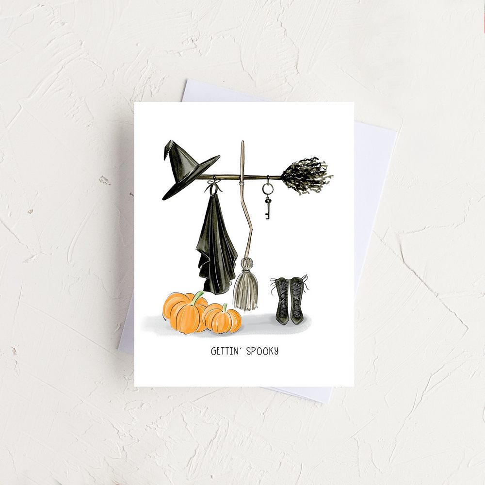 Gettin' Spooky! Card